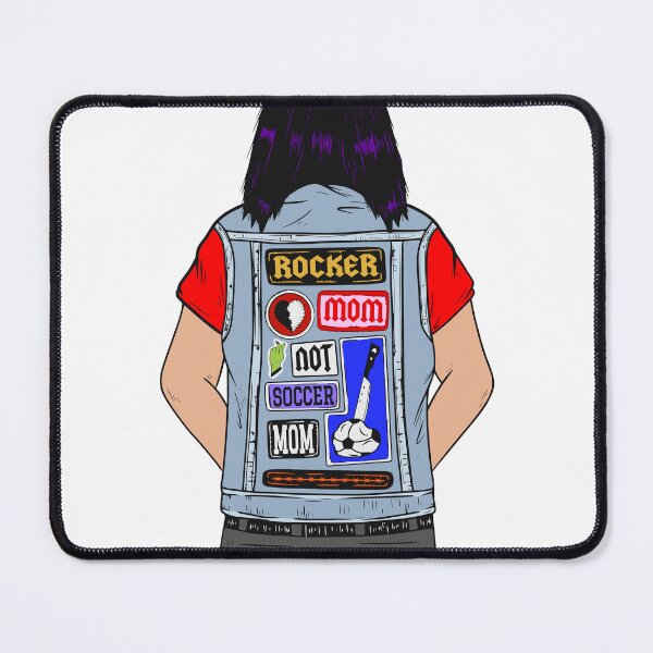 Item preview, ROCKER MOM NOT SOCCER MOM designed and sold by oddwonders.