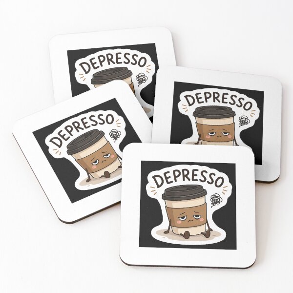 Item preview, “Espresso Yourself… I chose depresso” designed and sold by ZenOtaku Lab.