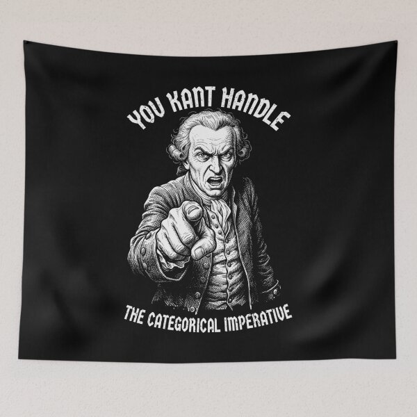 Item preview, Funny Philosophy Immanuel Kant Handle Categorical Imperative designed and sold by GrandeDuc.