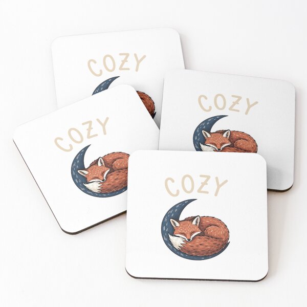 Item preview, Cozy Sleeping Fox designed and sold by joniJhon_design.