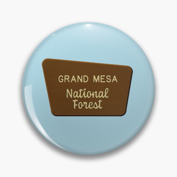 Item preview, Grand Mesa National Forest sign designed and sold by Nicmunk-Design.
