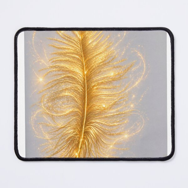 Item preview, Golden celestial feather  designed and sold by sonamkumari333.