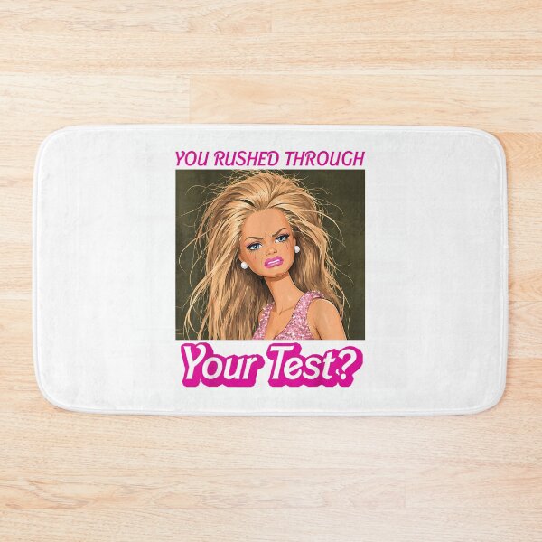 Item preview, Funny Sassy Girl Messy Hair Rushed Through Your Test Teacher School Humor designed and sold by Plonkylar.