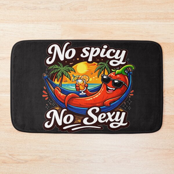 Item preview, Hot Funny Chili in his hanging bed designed and sold by MarthaPlace.
