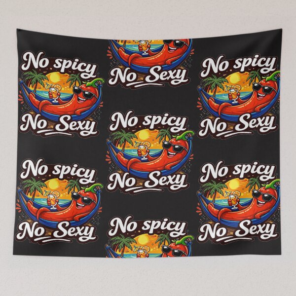 Item preview, Hot Funny Chili in his hanging bed designed and sold by MarthaPlace.