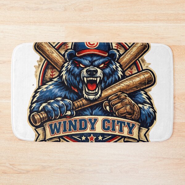 Item preview, Windy City Baseball Bear Mascot Vintage designed and sold by Pandora´s Box.