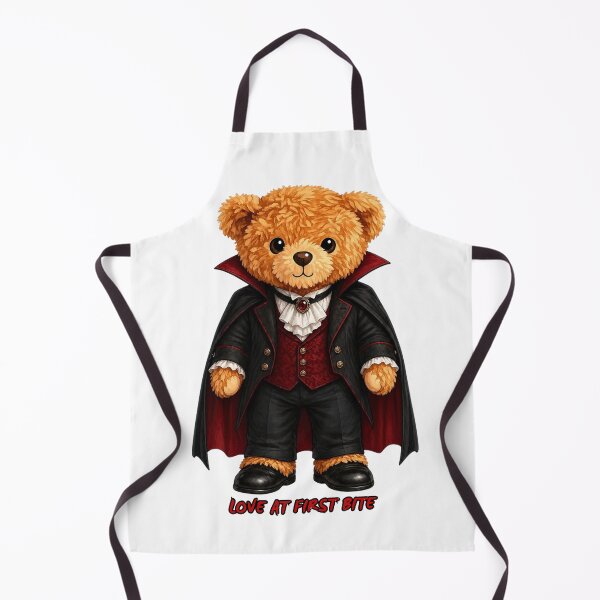 Item preview, Gothic Vampire Teddy Bear – Victorian Dracula Style Illustration designed and sold by CuteBear87.