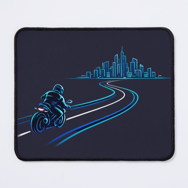 Item preview, Neon Night Ride – Cyberpunk Motorcycle designed and sold by SilentPowerArt.
