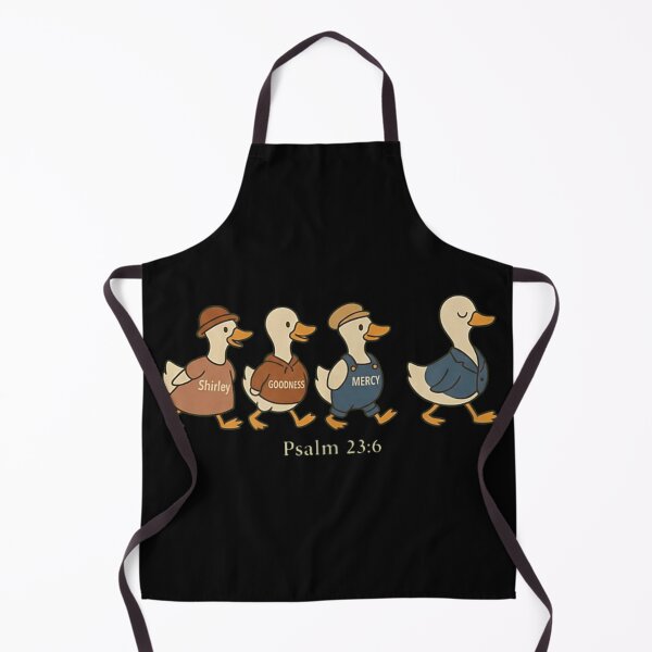 Item preview, Shirley Goodness and Mercy Psalm 23:6 Funny Christian Duck Bible Verse Pun designed and sold by WumbleDoor.