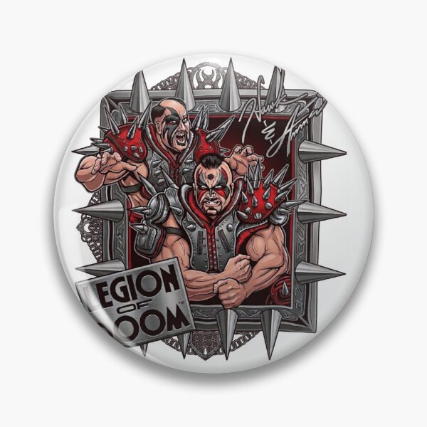 Item preview, Legion of Doom Road Warriors Hawk and Animal Retro Art designed and sold by The Irish Whip.