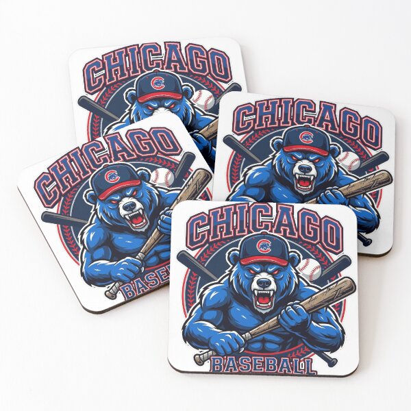 Item preview, Angry Blue Bear Baseball Fighter Mascot designed and sold by Pandora´s Box.