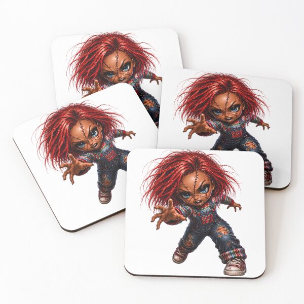Item preview, Good Girls Horror Doll Chibi – Chucky Inspired Gothic Design designed and sold by MoonSpeaksTV.