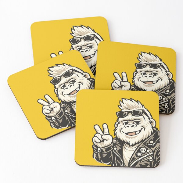 Item preview, Rebel Monkey – Vibe Peace designed and sold by KtacoYellow.