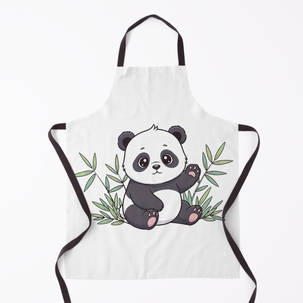 Item preview, Cute Panda Among Bamboo Leaves designed and sold by LyoniHERA.