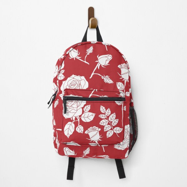 Item preview, Rose pattern red background designed and sold by Aikesout.