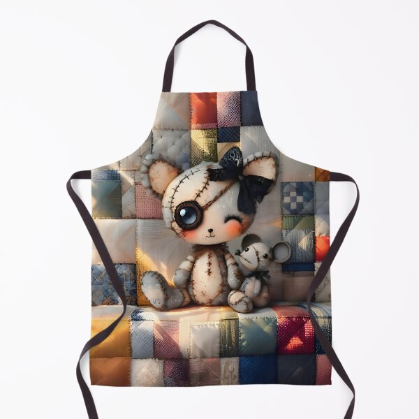 Item preview, Little stitch-ups - Cat and mouse designed and sold by JacquiTaylorArt.