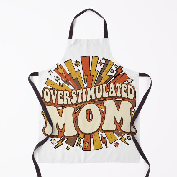 Item preview, Overstimulated Mom –Real Motherhood & Mental Load Humor designed and sold by ArtsyExplorer.