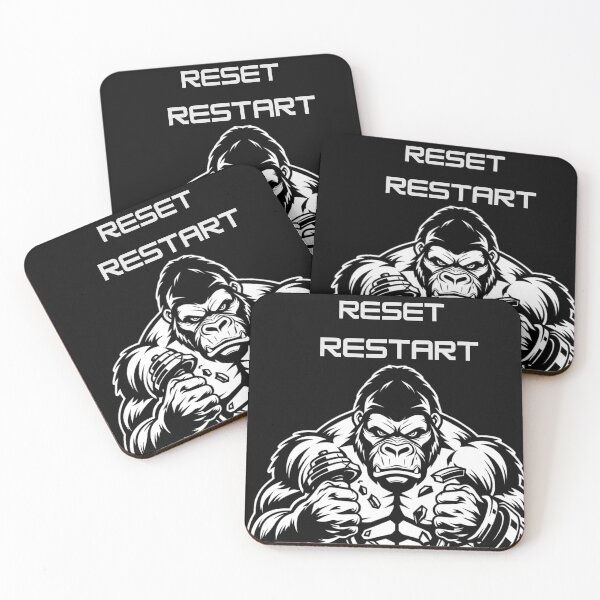 Item preview, Gorilla primal strenght - rest reset restart  designed and sold by Streetteevibe.