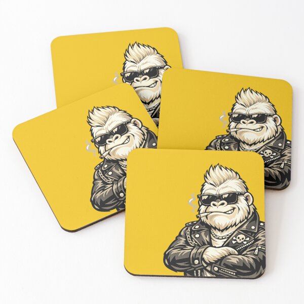 Item preview, Rebel Ape – Smirk Mode designed and sold by KtacoYellow.