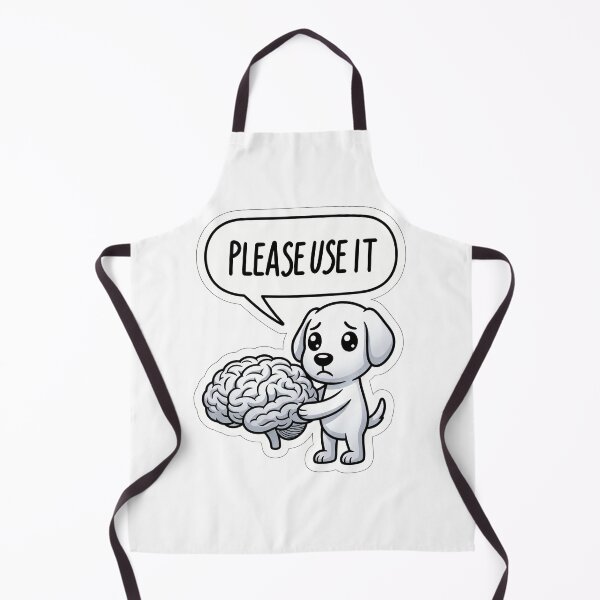 Item preview, Please Use It Funny Brain Dog Meme – Sarcastic Intelligence Meme Design designed and sold by ColorFlick.