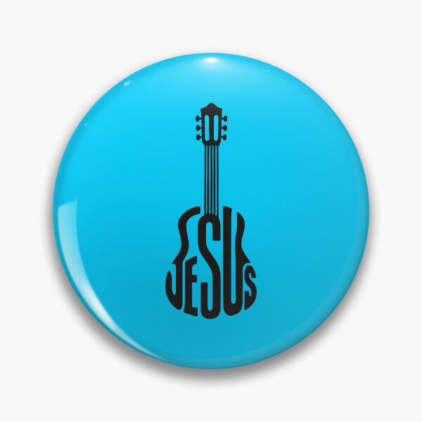 Item preview, Jesus Guitar Typography Design designed and sold by IslaryCreation.