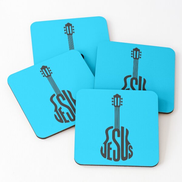 Item preview, Jesus Guitar Typography Design designed and sold by IslaryCreation.