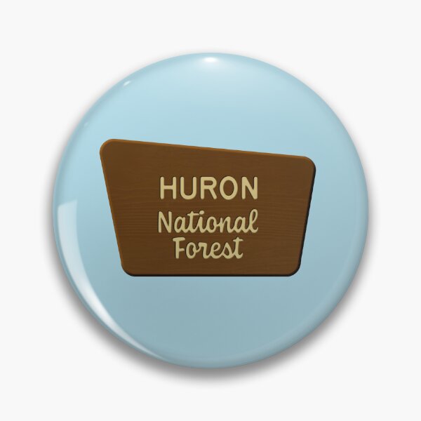 Item preview, Huron National Forest sign designed and sold by Nicmunk-Design.