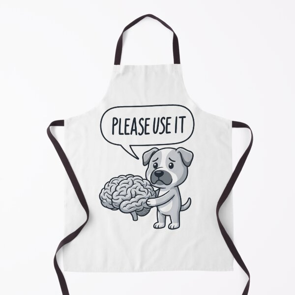 Item preview, Please Use It Funny Brain Dog Meme – Sarcastic Intelligence Meme Design designed and sold by ColorFlick.