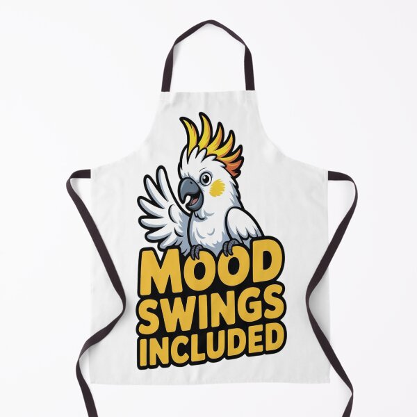Item preview, Cockatoo Mood Swings Included – Funny Exotic Bird Parrot Attitude Design designed and sold by Max Store.