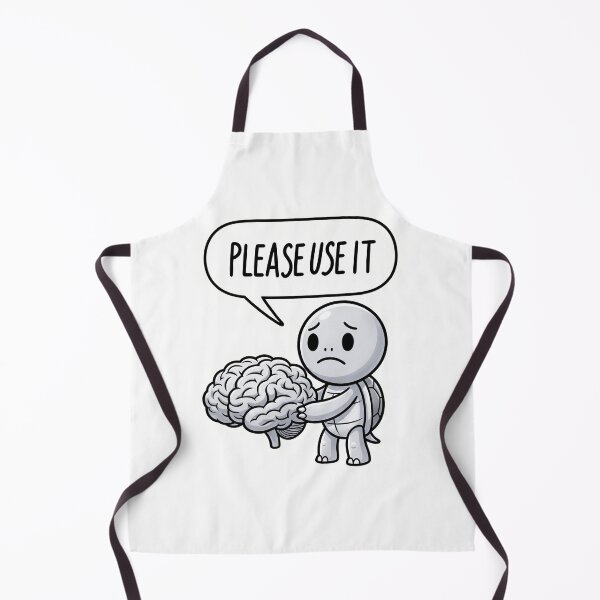 Item preview, Please Use It Funny Brain Turtle Meme – Sarcastic Intelligence Meme Design designed and sold by ColorFlick.