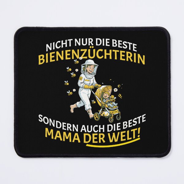 Item preview, not only the best beekeeper but also the best mom in the world designed and sold by LayersDesign.