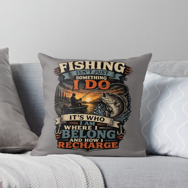 Item preview, FISHING ISN'T JUST SOMETHING I DO IT'S WHO I AM  designed and sold by Stylecentral26.