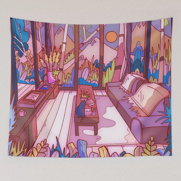 Item preview, A garden home designed and sold by Swadeillustrations.