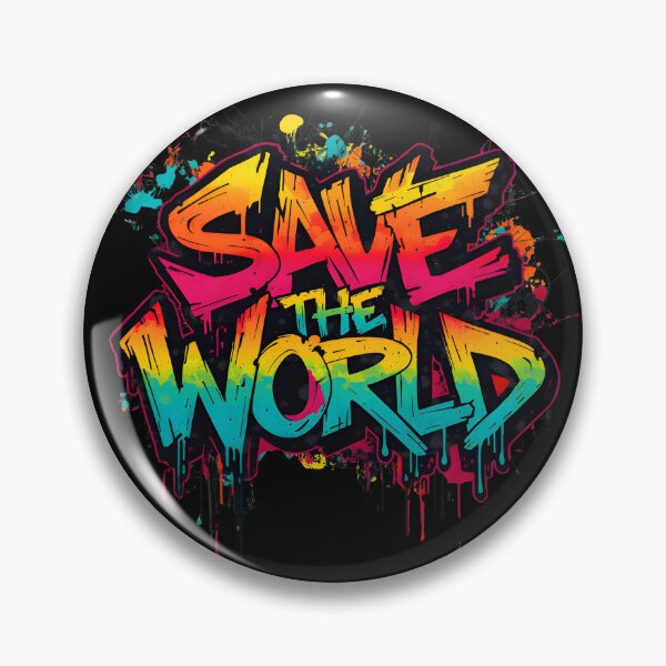 Item preview, Save the World – Underground Graffiti Style  designed and sold by typoinspired.