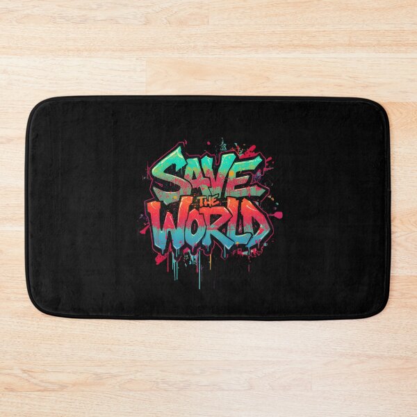 Item preview, Save the World – Underground Street Style Design designed and sold by typoinspired.