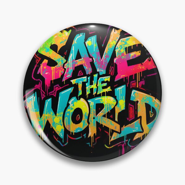 Item preview, Save the World – Underground Street Style designed and sold by typoinspired.