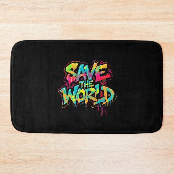 Item preview, Save the World – Underground Street Style designed and sold by typoinspired.