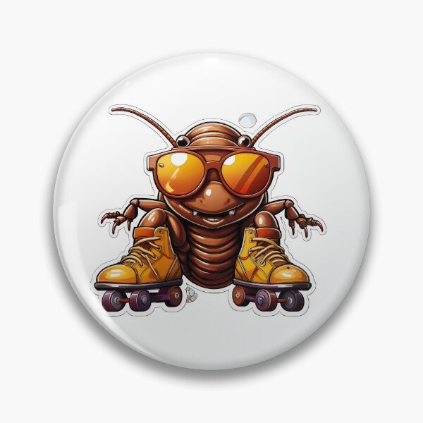Item preview, Cool Cockroach on Roller Skates designed and sold by LyoniHERA.