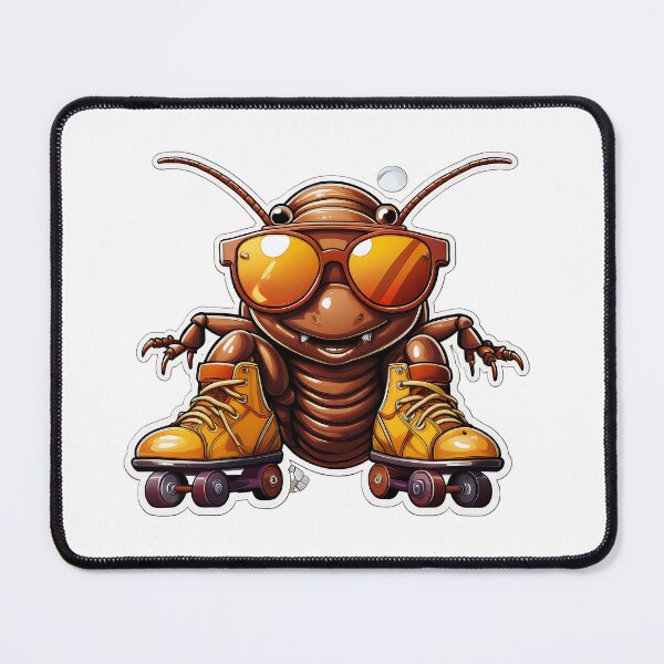 Item preview, Cool Cockroach on Roller Skates designed and sold by LyoniHERA.
