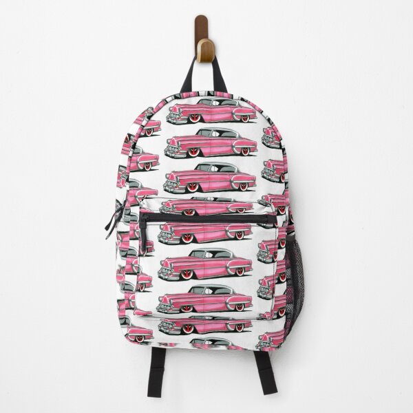 Item preview, Exclusive drawing american restomod pink Chevy Bel Air V8 Coupe designed and sold by Cars23.