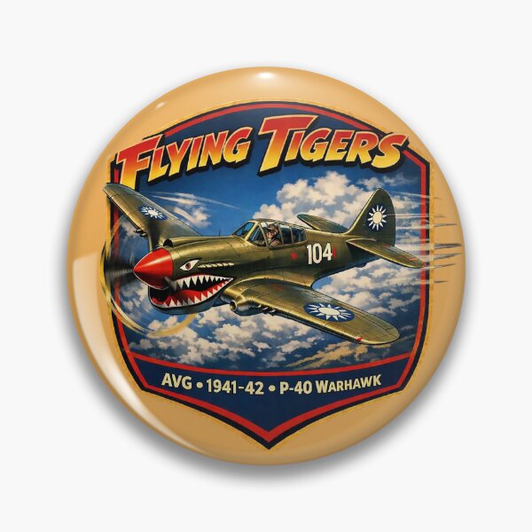 Item preview, Flying Tigers - P-40 Warhawk designed and sold by Omaha Jones T-Shirts and More.