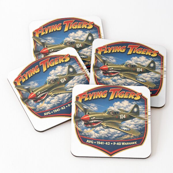Item preview, Flying Tigers - P-40 Warhawk designed and sold by Omaha Jones T-Shirts and More.