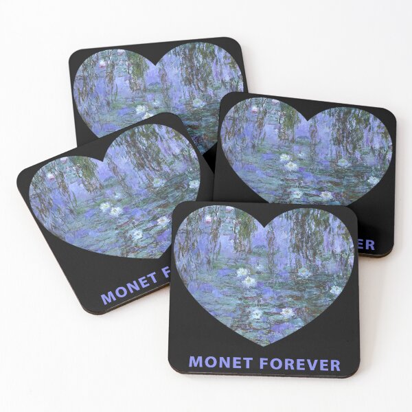 Item preview, Monet Forever - Water Lilies Impressionist Heart  designed and sold by Tokraz-art.