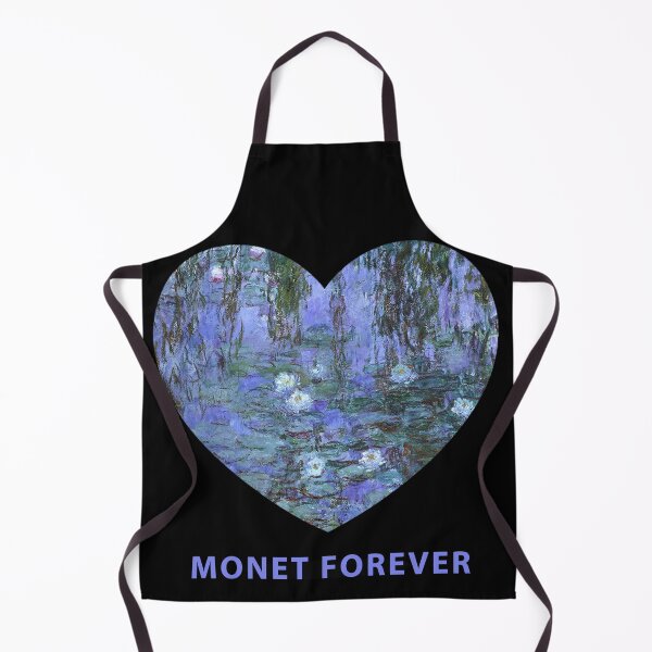 Item preview, Monet Forever - Water Lilies Impressionist Heart  designed and sold by Tokraz-art.
