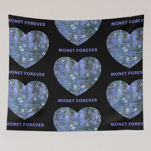 Item preview, Monet Forever - Water Lilies Impressionist Heart  designed and sold by Tokraz-art.