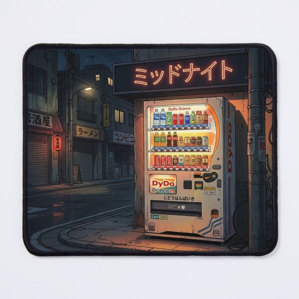 Item preview, Midnight Refresh | 90s Anime Vending Machine & Lofi Tokyo Aesthetic designed and sold by OVERRIDESTUDIOS.
