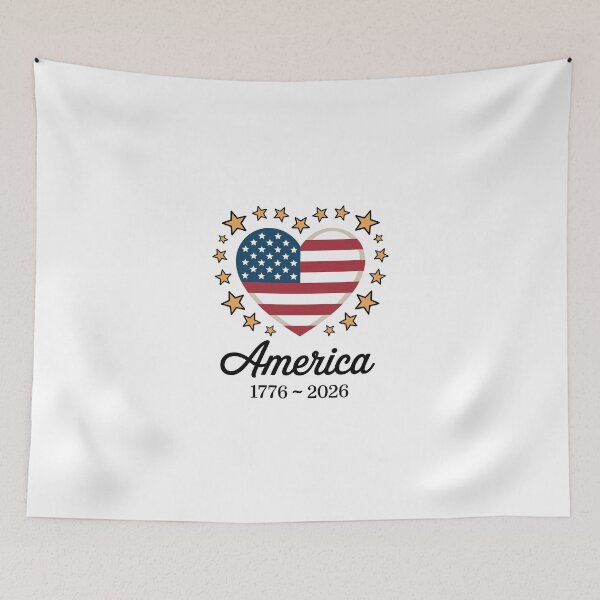 Item preview, Heart Shaped American Flag designed and sold by jkrphoto.