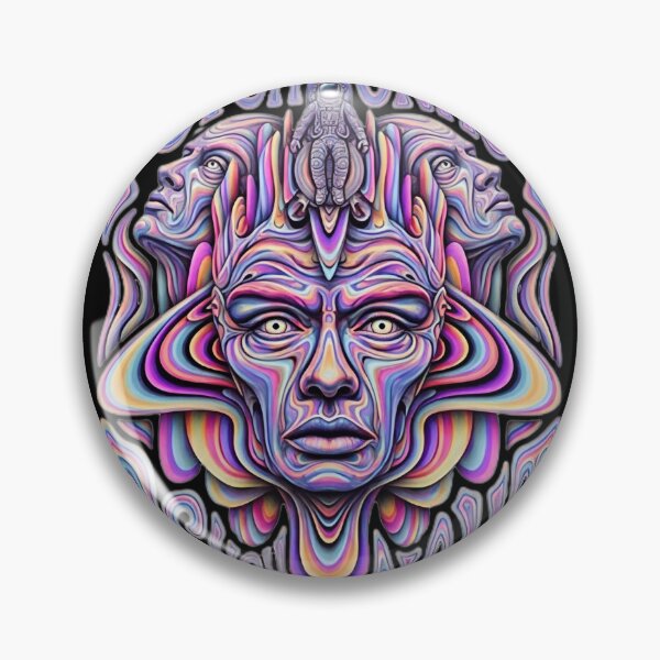 Item preview, Psychonaut Cosmic Journey - Surreal Psychedelic Art designed and sold by HoshisWorld2018.