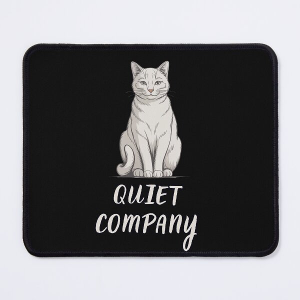Item preview, Quiet Company Cat Minimal Design designed and sold by AdicretorDesign.