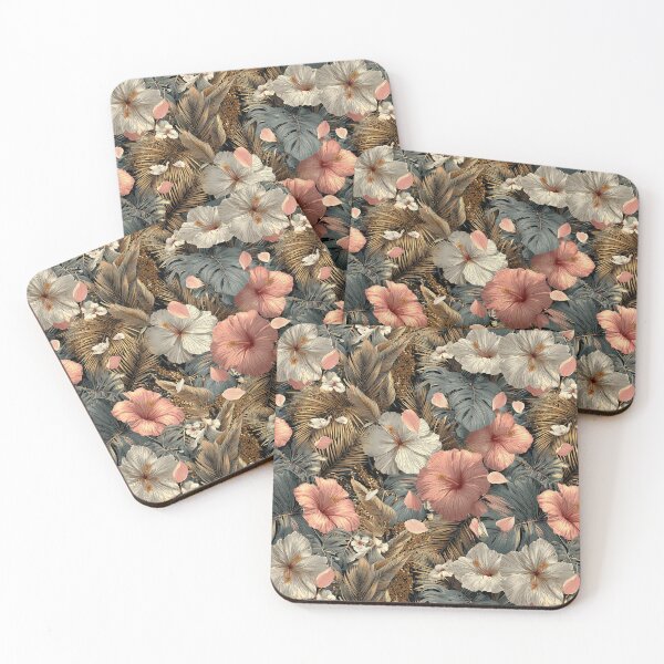Item preview, Delicate Tropical Floral  - Birthday Flower Print  - One Year Anniversary Gifts designed and sold by RoyalStarsPatts.